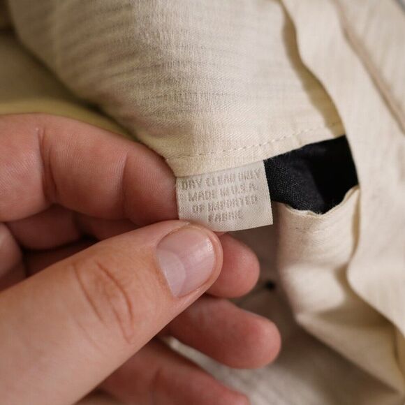 Hart Schaffner Marx Wool Charcoal‎ Gray Pleated Cuff High Rise Dress Pants 39/31 - Picture 7 of 7